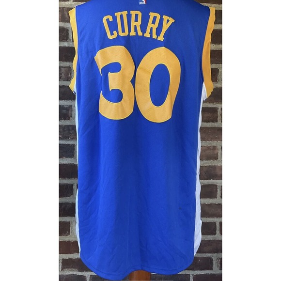 Adidas Golden State Warriors Steph Curry Stitched Jersey Size XL - Picture 1 of 9